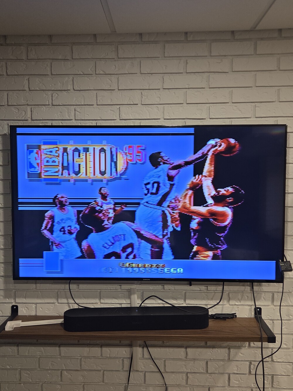 SEGA NBA Action '95 Starring David Robinson Genesis Game - Picture 5 of 5